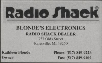 Radio Shack - Jonesville Store (newer photo)